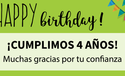 ¡4 años creciendo contigo!